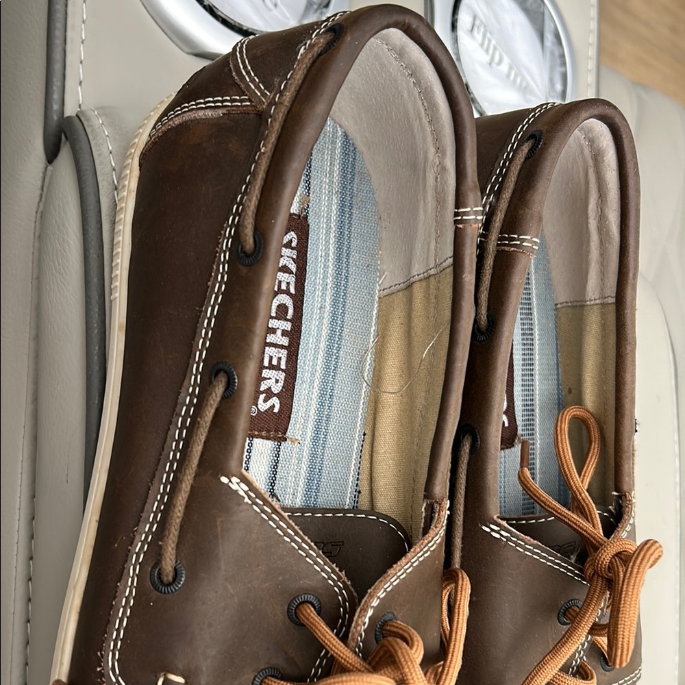 Skechers Men's Brown Boat Shoes